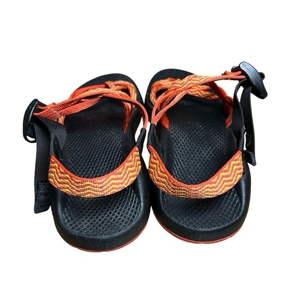 Chaco Women’s Z/1 Classic Sandals Size 9 - Black & Orange - Great Condition - Picture 3 of 6